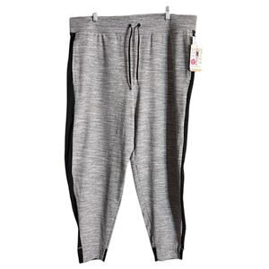Shape 1X Grey/Black Inspire Moisture Wicking Joggers NWT!